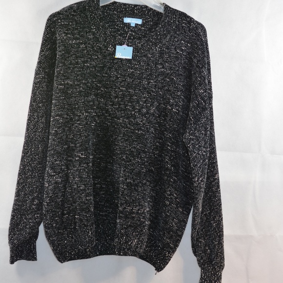 Black/Gray Penmans Soft Sweater SZ L NWT - Picture 3 of 5